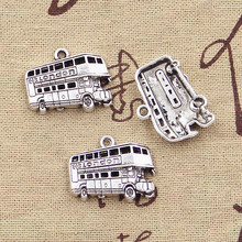 6pcs Charms London Bus Car 20x25mm Antique Tibetan Silver Color Pendant Findings Accessories DIY Vintage Choker Handmade Jewelry 2024 - buy cheap