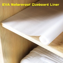 Clear EVA Waterproof Cupboard Cabinet Shelf Drawer Liner Non Slip Table Cover Mat Non Adhesive Kitchen Home Organization Use 2024 - buy cheap