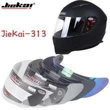 1 Piece Face Shield for JIEKAI 313 Model Full Face Motorcycle Helmet Visor Replacement Glasses Lens for JIEKAI-313 2024 - buy cheap