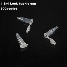 500pcs/lot 1.5ml Colourful Plastic centrifuge tube Conical bottom sample tube Vial Clear Container Laboratory free shipping 2024 - buy cheap