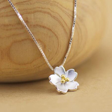 SMJEL New High Quality Delicate Silver Color Daisy Flower Necklaces for Women Tiny Flower Jewelry Party Birthday Gift SYXL026 2024 - buy cheap