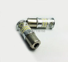 2Pcs P21W BA15s 1156 382 3014 TURBO HIGH POWER LED CAR WHITE/Amber STOP BULBS CanBus CheckControl sicher Blinker LEDs Gelb 2024 - buy cheap