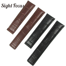 19mm 20mm 22mm Calf Skin Leather Strap for Tag Heuer Watch Carrera Monaco Band Watch Belt Black Brown Bracelet Wristwatch Strap 2024 - buy cheap