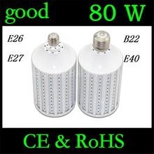 Ultra Power 80W LED lamps E27 E40 B22 E26 5730 SMD 216 LEDs Corn Bulb Chandelier light AC 110V 220V 240V Pendant lights 2pcs/lot 2024 - buy cheap