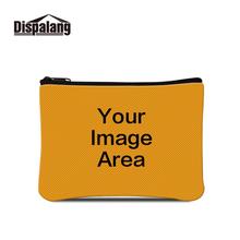 Custom Coin Purse Customize Your Own Logo Design Money Bags Women DIY Shopping Change Pouch Lady Small Zipper Key Card Hand Bag 2024 - buy cheap