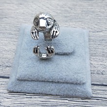 Nuevo Retro Vintage perezoso anillos clásico ajustable de anillos de joyería perezoso Animal joyería 2024 - compra barato