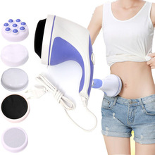 Anti Cellulite body Neck massager vibrator back electric slimming foot massage relax tone Handheld slender fat burning reducing 2024 - buy cheap