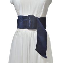 Women's runway fashion velvet Cummerbunds female vintage Dress Corsets Waistband Belts decoration wide belt R1439 2024 - buy cheap