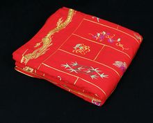 Roupão de monge shaolin com flores budistas, vestido bordado de monge e budista para meditar, roupa vermelha de buda zuyi abbot 2024 - compre barato