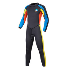 Kids Wetsuit Full 2mm Premium Neoprene Swimsuit Swim Surfing Snorkel Dive Suit Back Zip Toddler Baby Children Girls Boys Youth 2024 - buy cheap