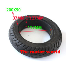 Neumático sin cámara para patinete eléctrico, rueda sólida de 8 pulgadas, 200x50, 8x2 pulgadas 2024 - compra barato