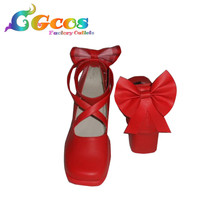 CGCOS/бесплатная доставка; обувь для косплея; ботинки Puella Magi Madoka Magica Kaname Madoka; аниме Хэллоуин Рождество 2024 - купить недорого