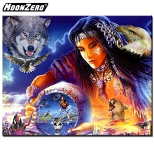 DIY diamond PaintingHumans and animals picture Full Square/Round Mosaic 5D Cross stitch Diamond embroidery Home decor WYZ190710 2024 - buy cheap