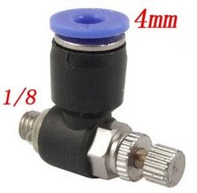 Free Shipping 100PCS A Lot 1/8'' Pneumatic Fitting 4mm Speed Out Control One Touch Fittings Push In Fitting 2024 - buy cheap