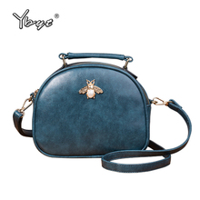 YBYT-Mini bolsos Vintage de cuero para mujer, bolso cruzado informal, de lujo, de hombro, 2019 2024 - compra barato