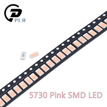 100 pces 5630/5730 smd/smt cor-de-rosa montagem de superfície diodos smd smt 5730 led chip de luz- (1.8 ~ 3.4v/) diodos ultra birght led 2024 - compre barato