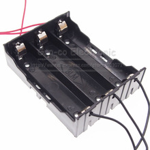 Caja de batería 18650 de 2 Uds., 3 paquetes, 3x18650, protector de batería con seis cables de soldabilidad de placa PCB 2024 - compra barato