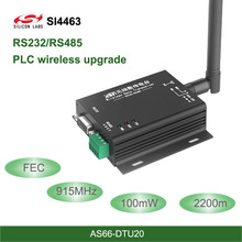 RS485 RS232 interfaz SI4463 915MHz transceptor inalámbrico DTU 2,2 km EDT módulo Inalámbrico uhf 915Mhz transmisor y receptor RF 2024 - compra barato