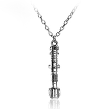 dongsheng Fashion Doctor DW Necklace Sonic Screwdriver Vintage Antique Silver Color Pendant Jewelry for Men And Women Gift  2024 - buy cheap