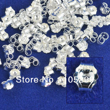 Fast Shipping 200PCS 925 Sterling Silver  BACK STOPPERS Earrings Jewelry Findings For Stud Pin Jewelry Settings Accessories 2024 - buy cheap