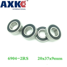 Axk High Quality Deep Groove Ball Bearing 6904 2rs 6904-2rs 61904-2rs 6904rs 6904rz 20*37*9 Mm 10pcs/lot 2024 - buy cheap