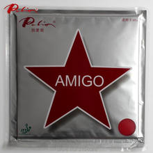 Palio official 40+ AMIGO table tennis rubber little sticky pimples in fast attack with loop for ping pong game 2024 - buy cheap