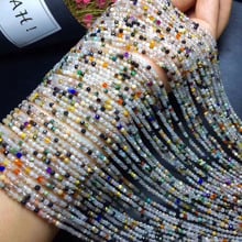 Small Beads Natural Stone Beads Many gems 4mm Section Loose Beads for Jewelry Making Necklace DIY Bracelet 2024 - buy cheap