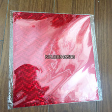 Papel de aluminio caliente de tamaño A4 para Material de transferencia de calor de plástico y caja dura, Color rojo roto, 50 Uds. 2024 - compra barato