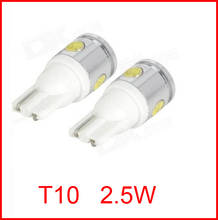 2pcs/lot NEW HotSale 2.5W High Power White 4 SMD LED Car T10 W5W 194 927 161 Side Wedge Light Lamp Bulb 2024 - купить недорого