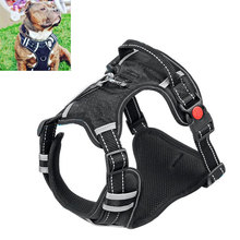 Reflective Dog Harness Collar Accessories Pet Dog Training Vest for Small Medium Large Dogs Adjustable Professional Harness 2024 - buy cheap
