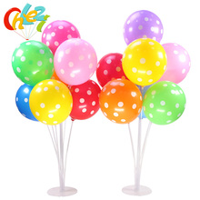 11 Tubes Balloons Holder Column Stand Clear Plastic Balloon Stick Birthday Party Decoration Kid Birthday Wedding Balloons Decor 2024 - buy cheap