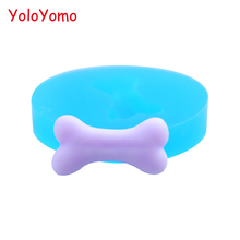 Q063YL 18.7mm Bone Cookie Silicone Mold for Cake Decoration, Fondant, Sugarcraft, Resin, Clay, Jewelry, Gum Paste, Biscuit Candy 2024 - buy cheap