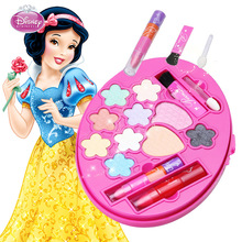 Disney girls Princess makeup toy with box eye shadow lipstick set safe non-toxic simulation toy  kids birthday present 2024 - buy cheap
