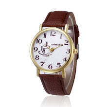 OTOKY Relogio часы женские ретро дизайн кожаный ремешок аналоговый сплав кварцевые наручные часы прямая поставка 2024 - купить недорого