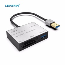 Moveski 5212B XQD 2.0 USB 3.0 Card Reader HighSpeed Aluminum Alloy SD Flash Memory Card Reader for Sony G SeriesUSB Mark Card 2024 - buy cheap