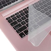 Protector de cubierta de teclado impermeable, película protectora transparente de silicona para Notebook, ordenador portátil, PC, 15" 2024 - compra barato