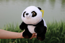 high quality goods ,lovely panda plush toy about 32cm gaint panda soft doll pillow toy birthday gift h0868 2024 - buy cheap