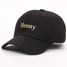 TUNICA 2021 New Hot brand Henny Embroidery Dad Hat men women slouch Cotton Baseball Cap curved bill Adjustable Trucker Bones 2024 - buy cheap