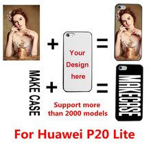 DIY personalizado nome da foto Personalizar a impressão de seu retrato do projeto do caso da tampa para Huawei P20 Lite 2024 - compre barato