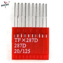 10pcs needle/lot TFX287D 690D 606D 376D 287D 34D 16X226TRI 16X2TRI Leather sewing needles for industrial lockstitch machine 2024 - buy cheap