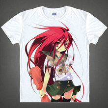 Shana camiseta camisa Shana hombre manga corta Camisetas anime impresoras camisa camisas de jóvenes camisetas anime mostrar cosplay camisa 2024 - compra barato