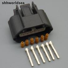 shhworldsea 4Sets 0.6MM 6pin car air flow meter plug Modified parts auto automotive waterproof connector for nissan 7283-8850-30 2024 - buy cheap