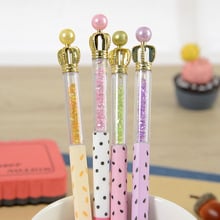 4 Pcs Cute Simple Crown Shape 0.5mm Gel Pens Kawaii Student School  Writing Signature Pen Stationery Gift 2024 - buy cheap