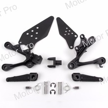 Front Footrests For Kawasaki Ninja ZX-6R 2009 2010 2011 ZX6R Rider Foot Pegs Pedal Brackets Motorcycle Parts ZX 6R 09 10 11 2024 - buy cheap