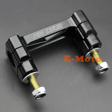 Black CNC Billet 1 1/8" 28mm HandleBar Fat Bar Riser Mounts Clamps For CR125 250 CRF250 450 Motorcycle Enduro new 2024 - buy cheap