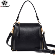 Fashion Genuine Leather Shoulder Bag Women Luxury Handbags Women Bags Designer Black Messenger Crossbody Bags for Girls SAC 2019 2024 - buy cheap