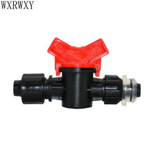 Wxrwxy válvula de irrigação 5/8, válvula de água para jardim, guindastes de jardim, 16mm, conector de parafuso farpado, 15 peças 2024 - compre barato