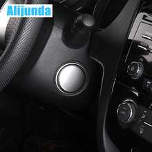 Alijunda, ¡calidad superior! Cubierta de lentejuelas decorativas para Nissan Qashqai J11, agujero de cerradura de acero inoxidable automotriz, 2014, 2015, 2016 2024 - compra barato