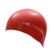 Touca de banho de spandex grande, chapéu unissex para natação à prova d'água, tampa de silicone para proteção de orelhas 2024 - compre barato