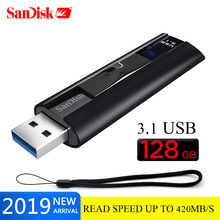 Original SanDisk Extreme PRO USB 3.1 pendrive 128GB  420MB/S Memoria usb Flash Drive 128GB 256GB Pen drive U Disk Memory Stick 2024 - buy cheap